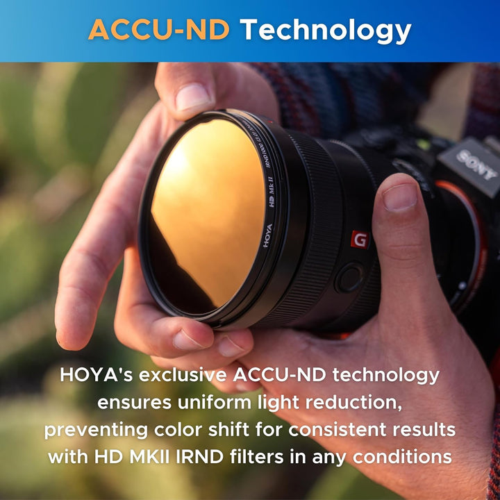 HOYA 3X Neutral Density Filters kit HD MkII IRND8/64/1000 ø49 mm ø49mm HD MkII kit IRND, ø49mm HD Mk