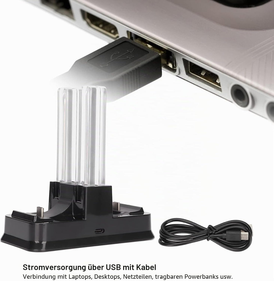 Annadue Ladestation für Pro Controller/Joy Controller für Switch/Switch Lite/Switch OLED für Control