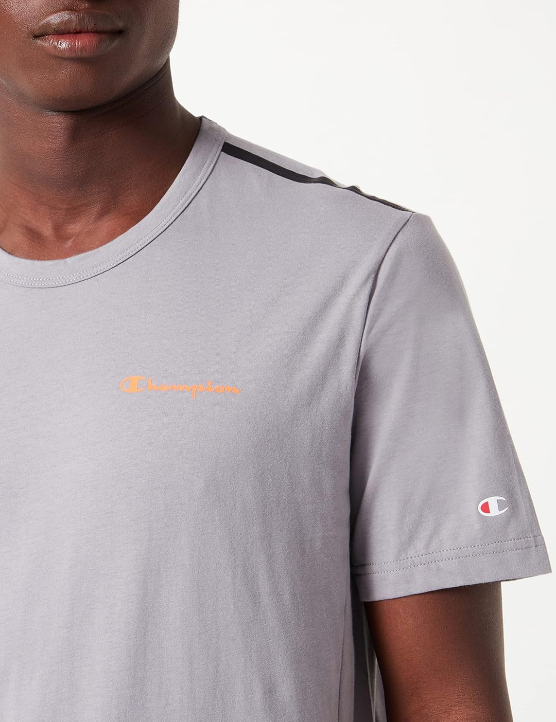 Champion Herren Legacy All Day Active Small Logo S/S T-Shirt M Grau, M Grau