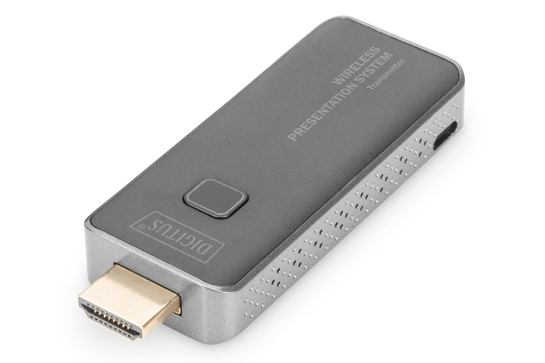 DIGITUS Click & Present Mini – HDMI-Transmitter – Für Kabelloses Präsentationssystem – Kein Treiber
