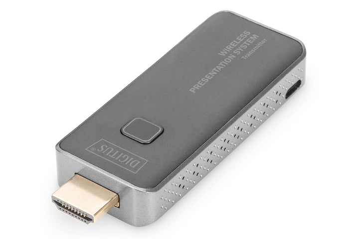 DIGITUS Click & Present Mini – HDMI-Transmitter – Für Kabelloses Präsentationssystem – Kein Treiber