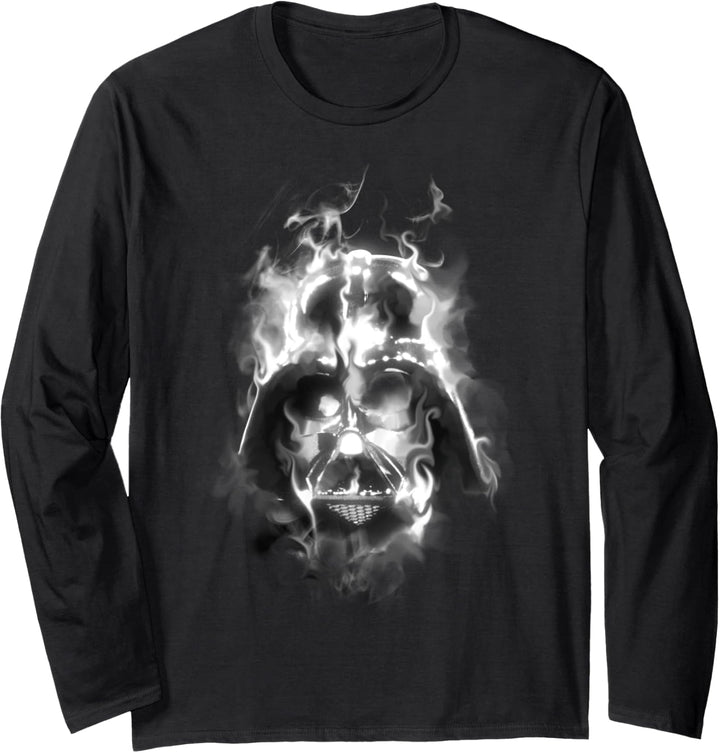 Star Wars Darth Vader Smoking Portrait Langarmshirt
