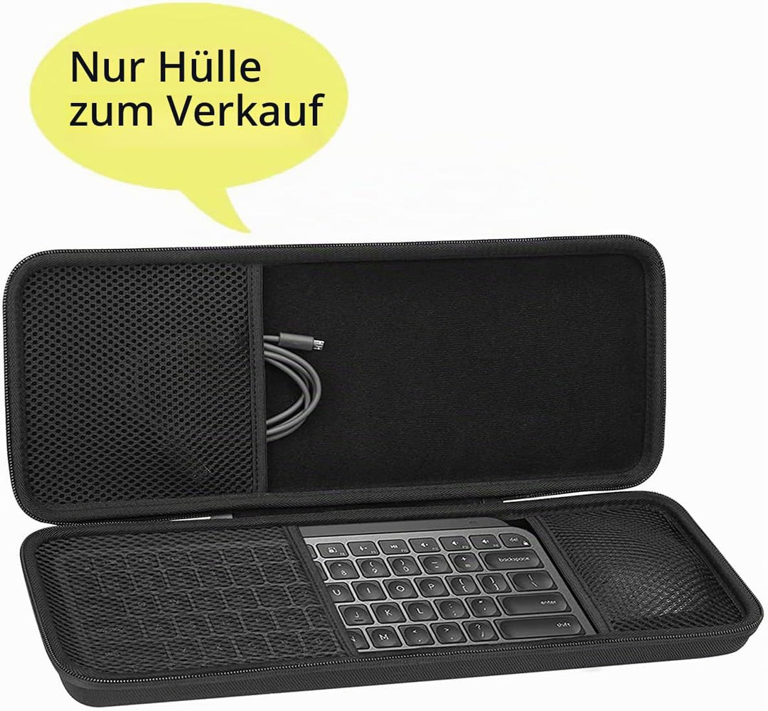 co2CREA Hartschalen-Schutzhülle kompatibel mit Logitech MX Keys Mini Kabellose Tastatur und Anywhere
