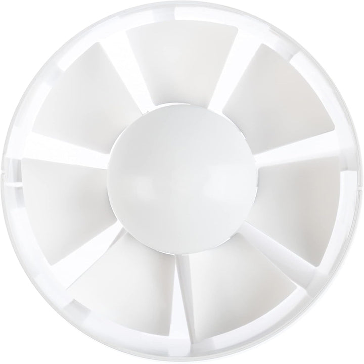 Steinberg14 Rohr Rohrventilator 150mm Abluftventilator - Leise Inliner für Bad, Gewächshaus, Garage,