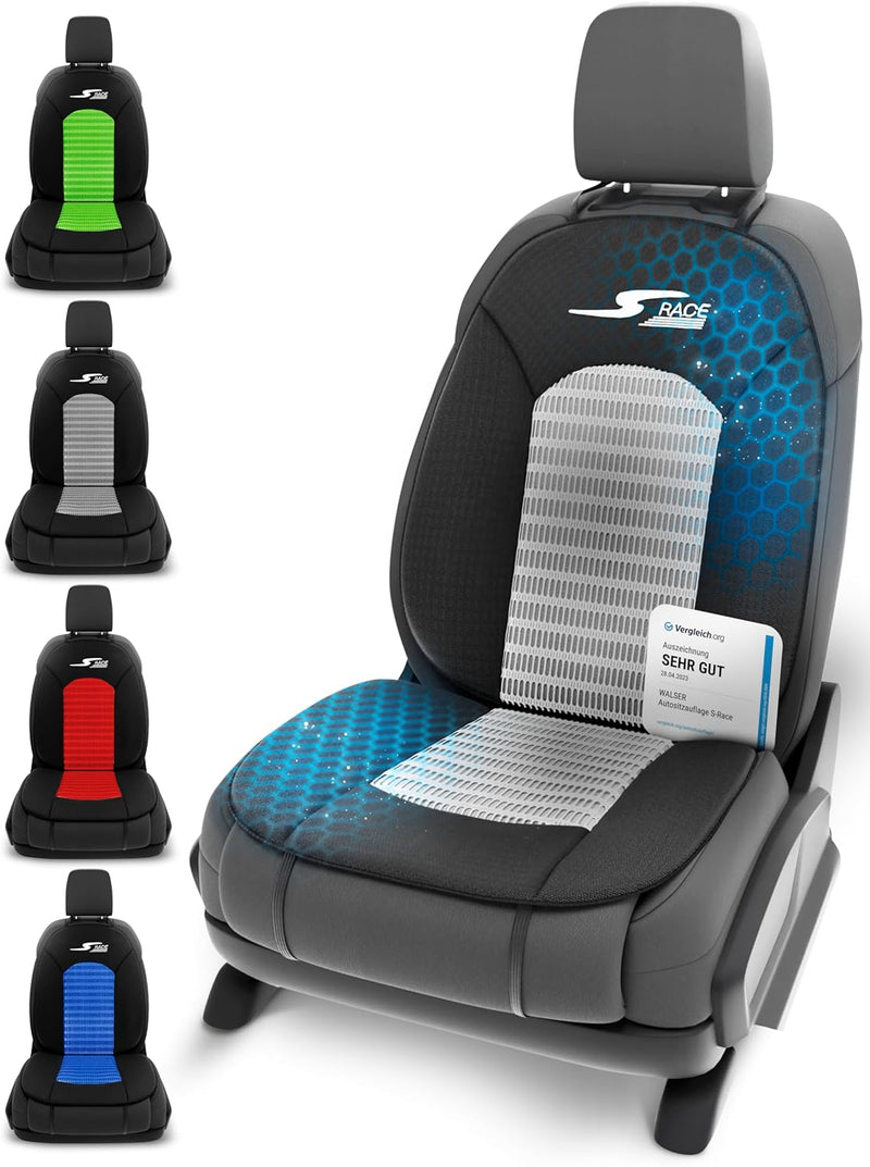 Car Comfort 11652 Autositzaufleger, Sitzaufleger S-Race in anthrazit / Schwarz, Anthrazit