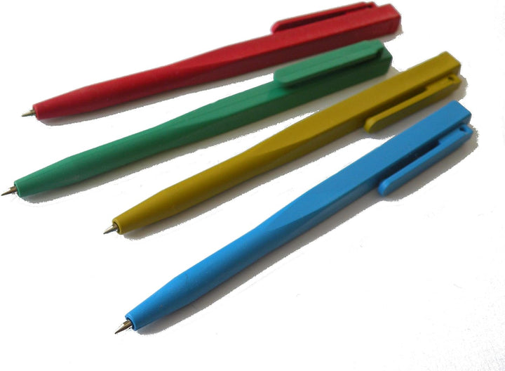 Detektierbarer Stift, Kugelschreiber, feststehende Mine, Tinte: blau, detectable pen, 50 Stück