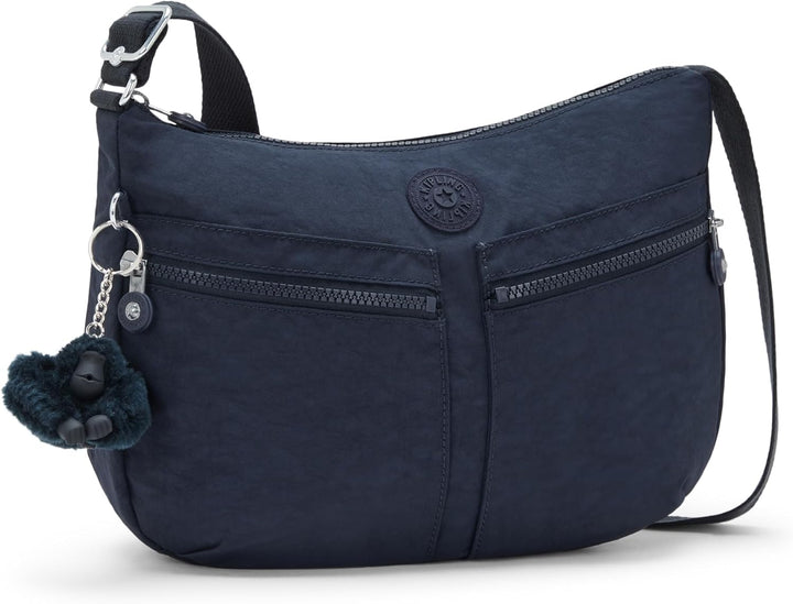 Kipling Damen Izellah Umhängetasche, M Blue Bleu 2, Blue Bleu 2