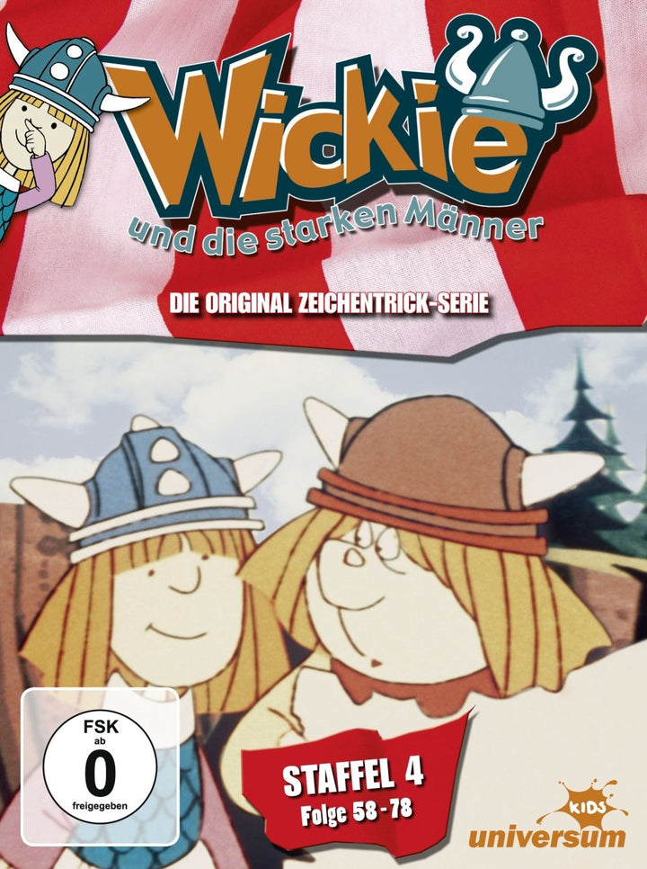 Wickie und die starken Männer - Staffel 4 (Folge 58-78) [3 DVDs], DVD