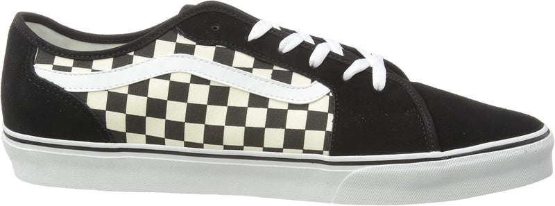 Vans Herren Filmore Decon Sneaker 38.5 EU Checkerboard Black White, 38.5 EU Checkerboard Black White