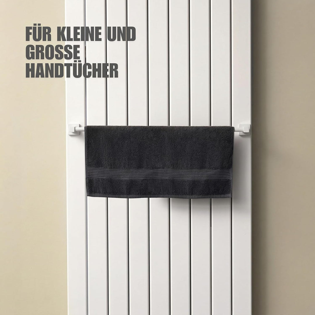 Handtuchhalter Heizkörper - ausziehbar - Handtuchhalter Magnetisch - Badheizkörper Handtuchhalter au