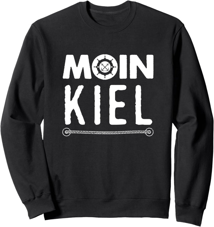 Moin Kiel Moin Kieler Küste Anker Moin Moin Ostsee Geschenk Sweatshirt