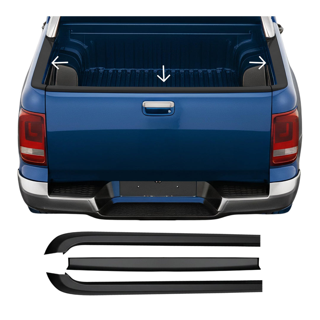 Gepäck Kofferraumschutz Dauerhaft Schutzleiste für Amarok 2010-2020 Doppelkabine