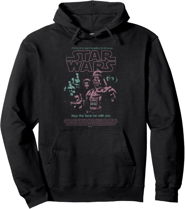 Star Wars Space Phantoms Poster Pullover Hoodie