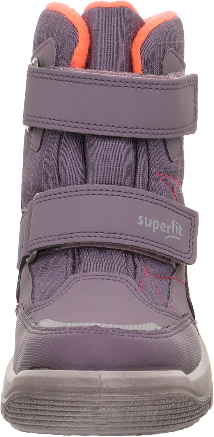 Superfit Mädchen Mars Warm Gefütterte Gore-tex Schneestiefel 29 EU Lila Orange 8520, 29 EU Lila Oran