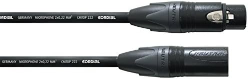 Cordial CSM 5 FM-Gold peak Mikrofonkabel 5 m Mehrfarbig, Mehrfarbig