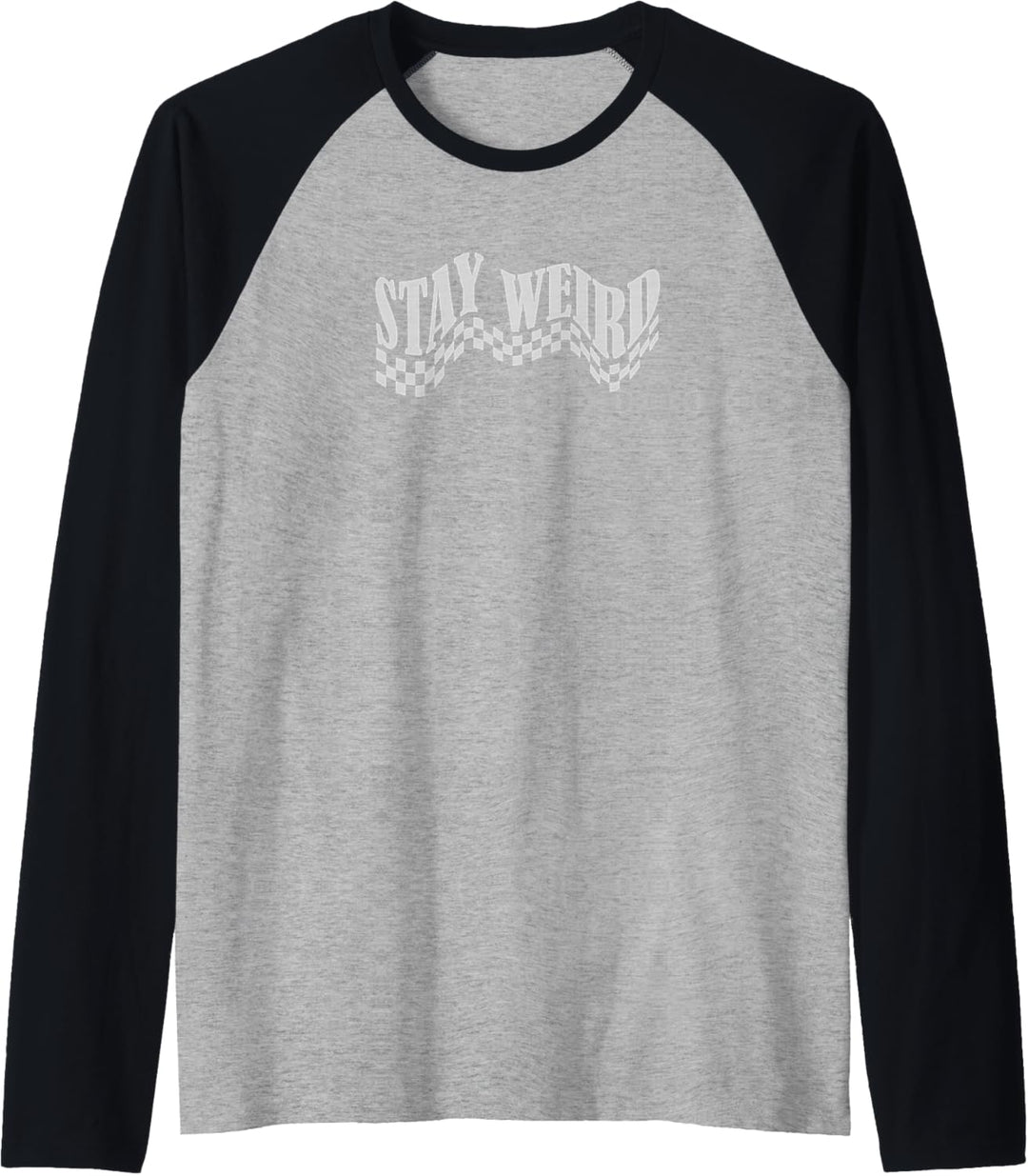 Bleib seltsam Raglan