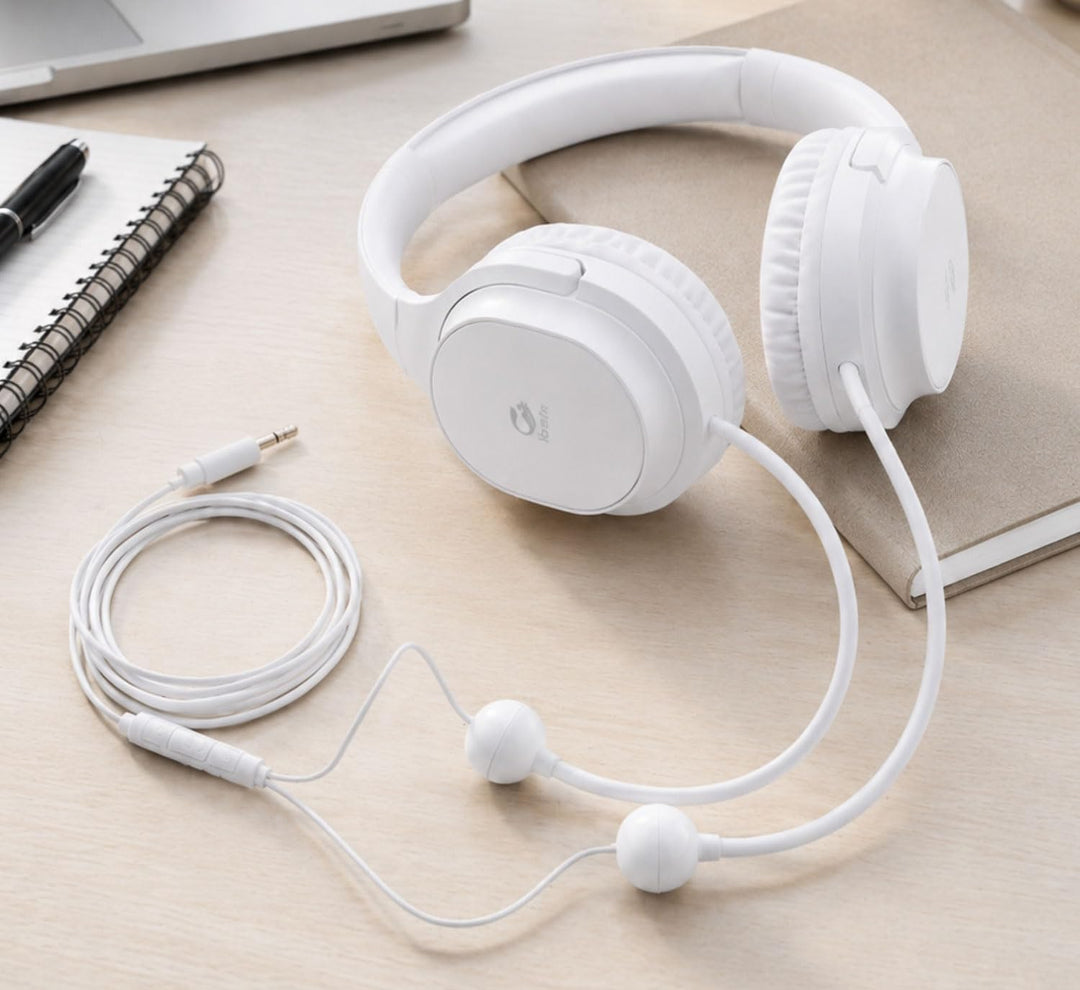 Kopp, Rottenburg Luftschlauch-Kopfhörer mit 3,5-mm-Klinkenanschluss | Kabelgebunden, Strahlenreduzie