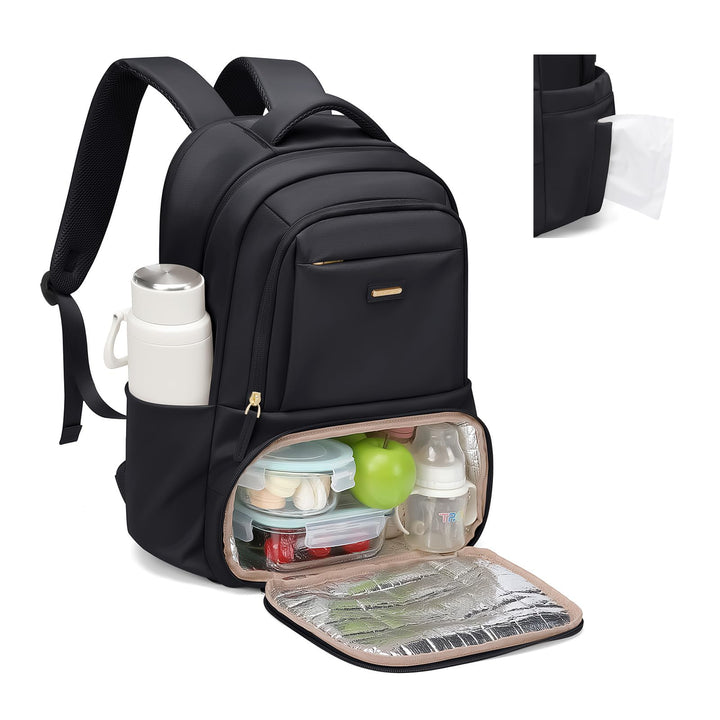 GOLF SUPAGS Lunch Rucksack, 16 Zoll Laptop Rucksack Schulrucksack mit Lsoliertes Kühltasche für Arbe