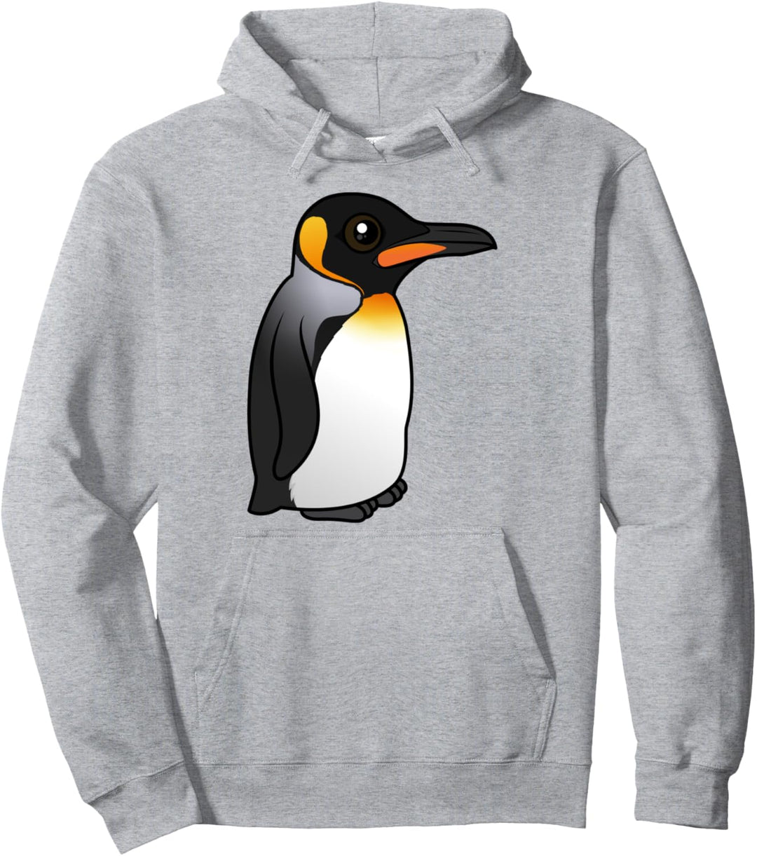 Birdorable King Penguin Cute Cartoon Bird | Königspinguin Pullover Hoodie