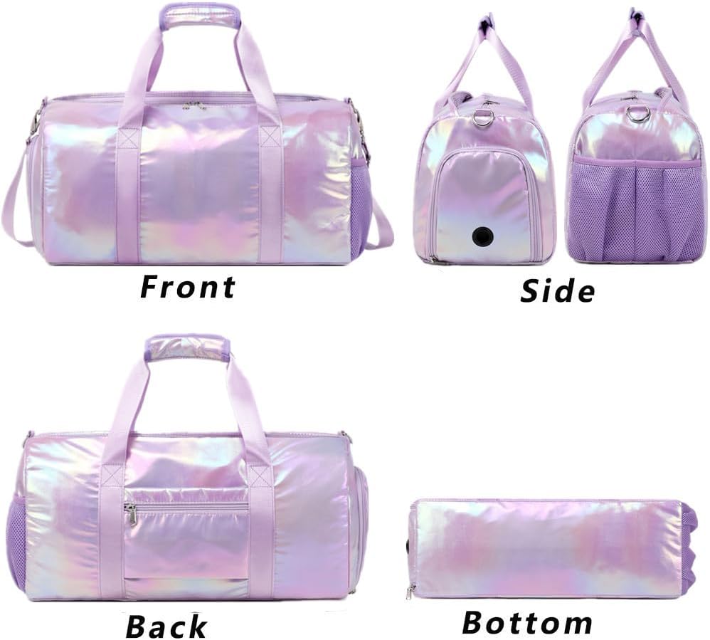 Reisetasche Kinder Sporttasche Kinder Mädchen Weekend Bag Saunatasche Trainingstasche Schwimmtasche