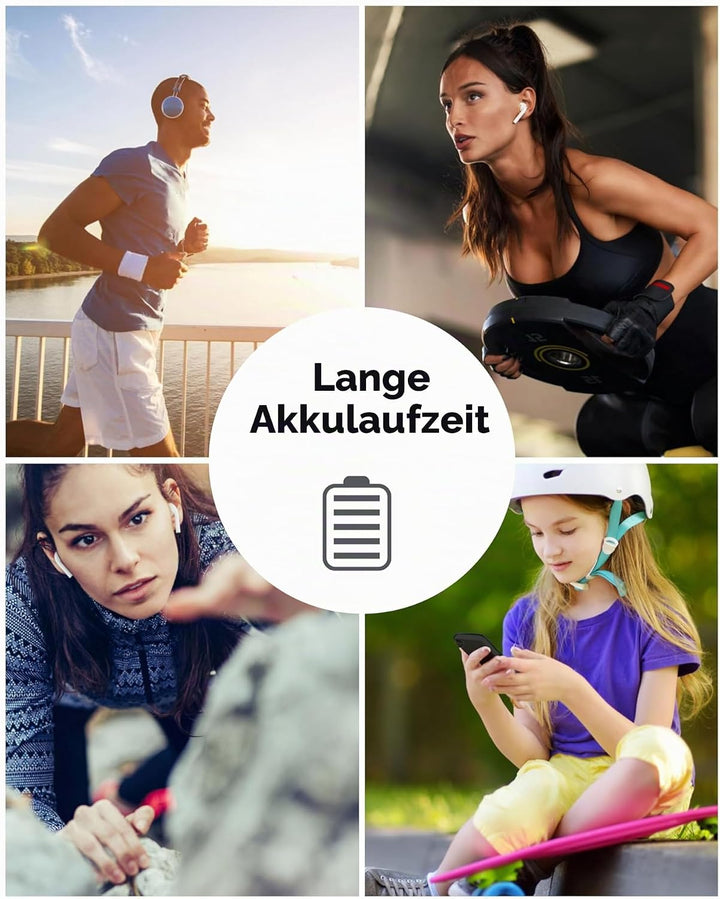 32GB MP3 Player mit Bluetooth 5.3, 2,4 Zoll Full-Touchscreen, Tragbarer mp3 Player Kinder mit Lautsp