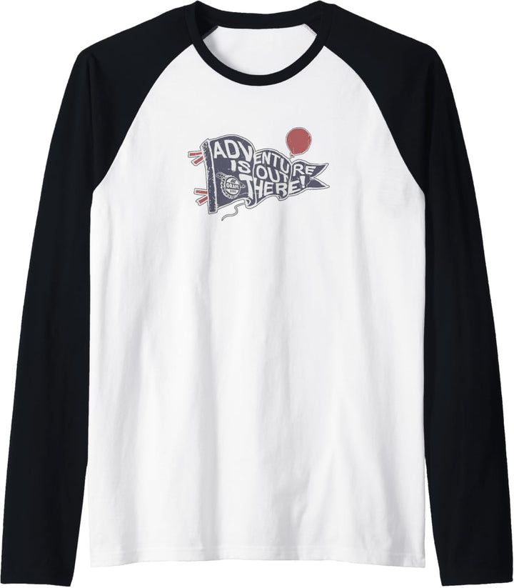 Disney Pixar Up Adventure Flag Balloon Raglan