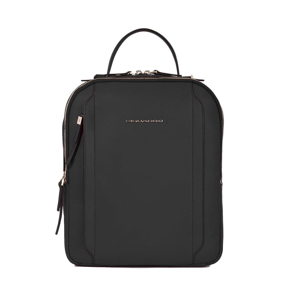 Piquadro Circle Laptoprucksack mit iPad Pro Fach und RFID-Schutz 32 cm black