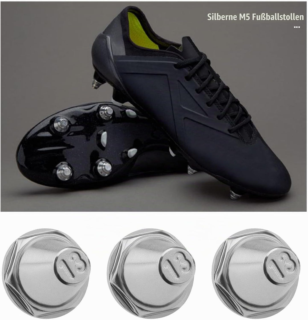 SG Store 12 Stück Fussballschuhe Stollen Kompatibel mit Nike Kompatibel mit Puma Kompatibel mit New