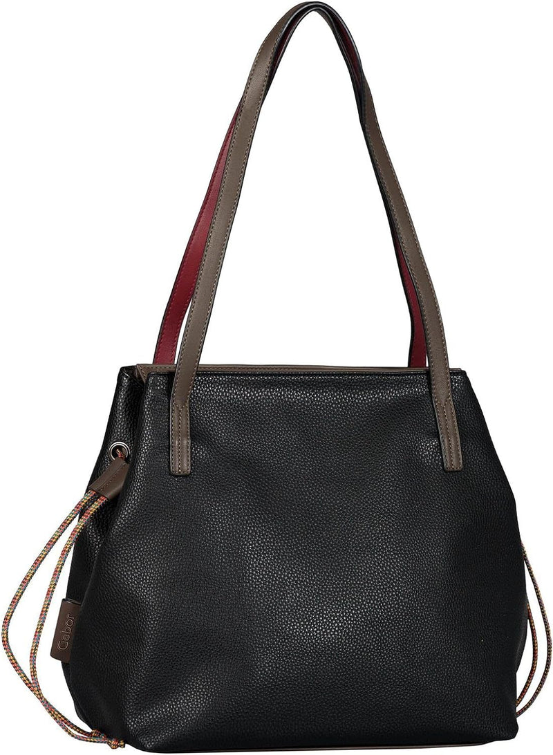 Gabor bags, GRANADA SPORT, Damen, Shopper, M 43,00 x 17,5 x 28 Schwarz, 43,00 x 17,5 x 28 Schwarz