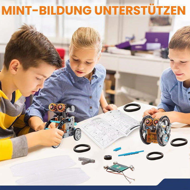 Solar Roboter Kit,29-in-1 DIY Bauspielzeug Angetrieben durch Solarenergie,Kinder Spielzeug,Konstrukt