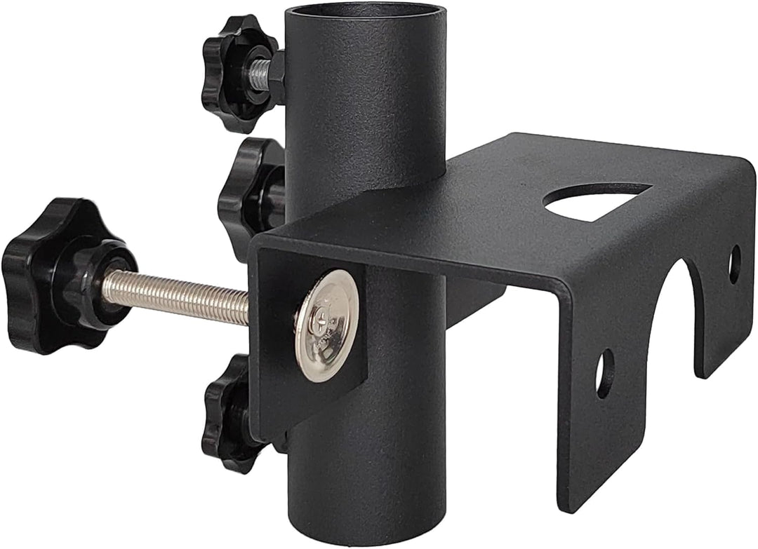Robuster Balkonschirmhalter, Klemme, Gartenzaun, Sonnenschirm, Terrassendielen, Klemmbereich (20 mm