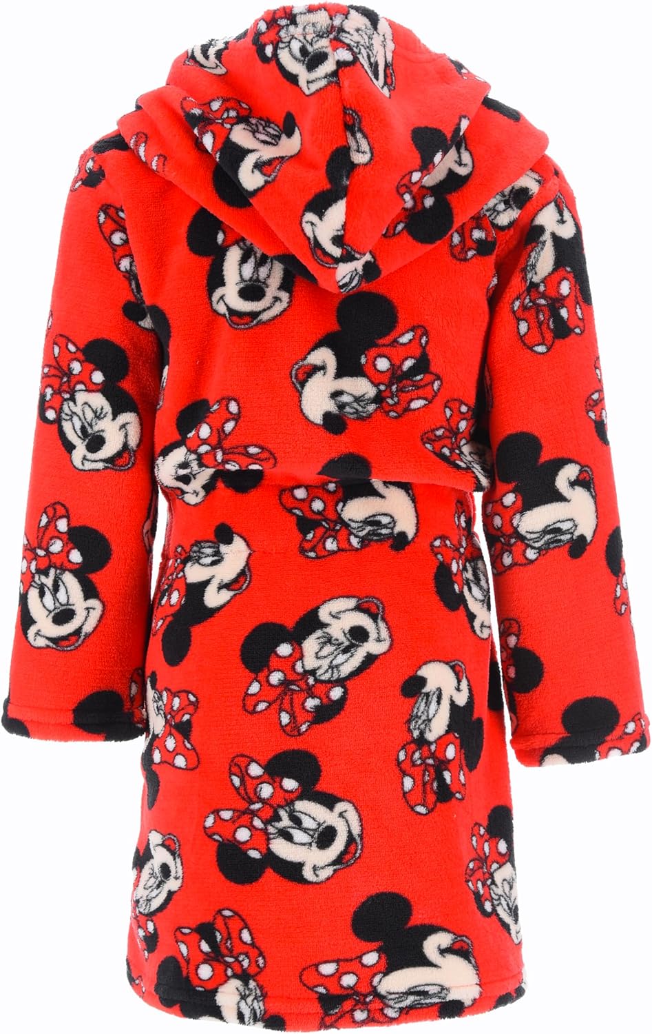 Disney Minnie Mouse Bademantel für Mädchen, Warmer und Weicher Morgenmantel für Kinder, Geschenk für