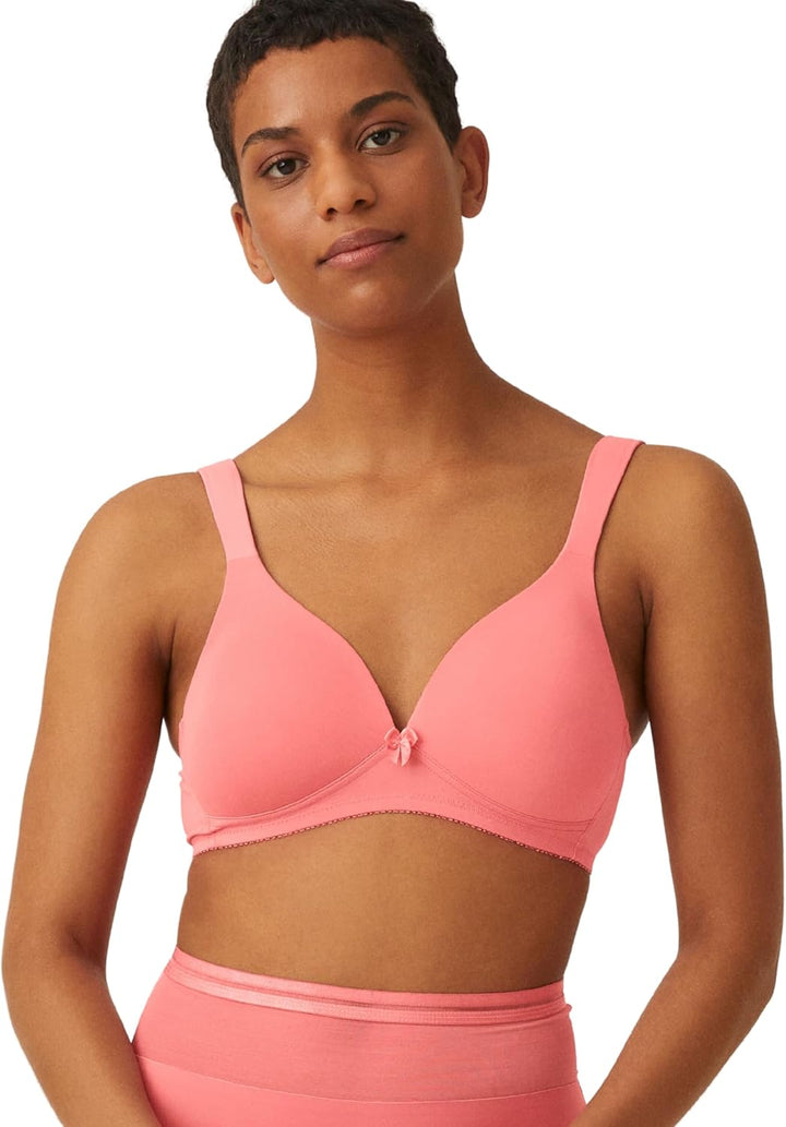 Naturana® BH Damen ohne Bügel [Cup A-D] I 100% Gepolsterte Träger I BH ohne Bügel mit nahtlosen Cups