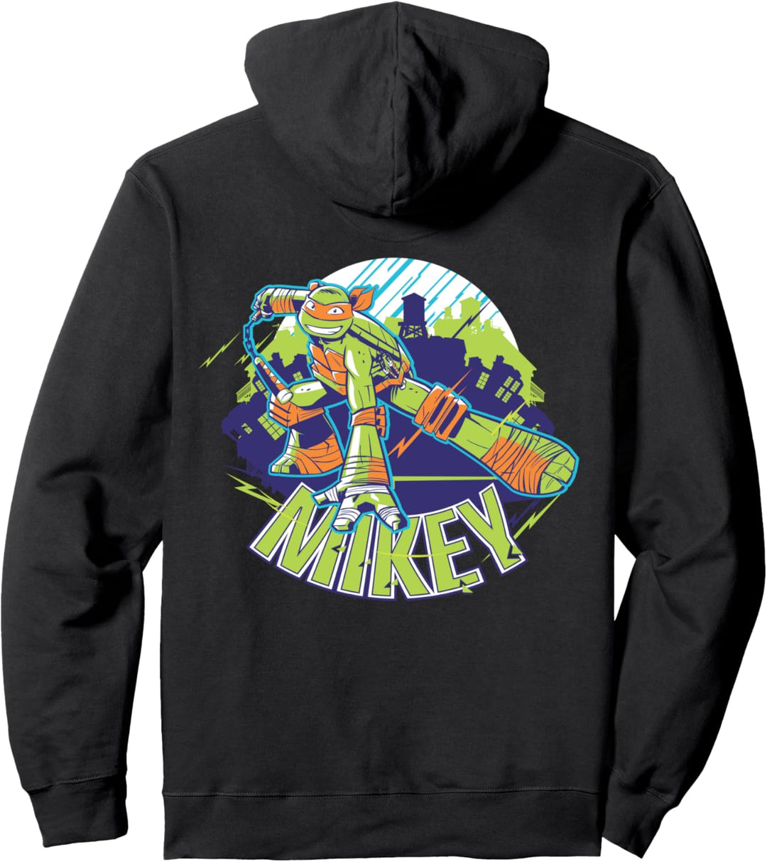 Teenage Mutant Ninja Turtles Michaelangelo Mikey Pullover Hoodie