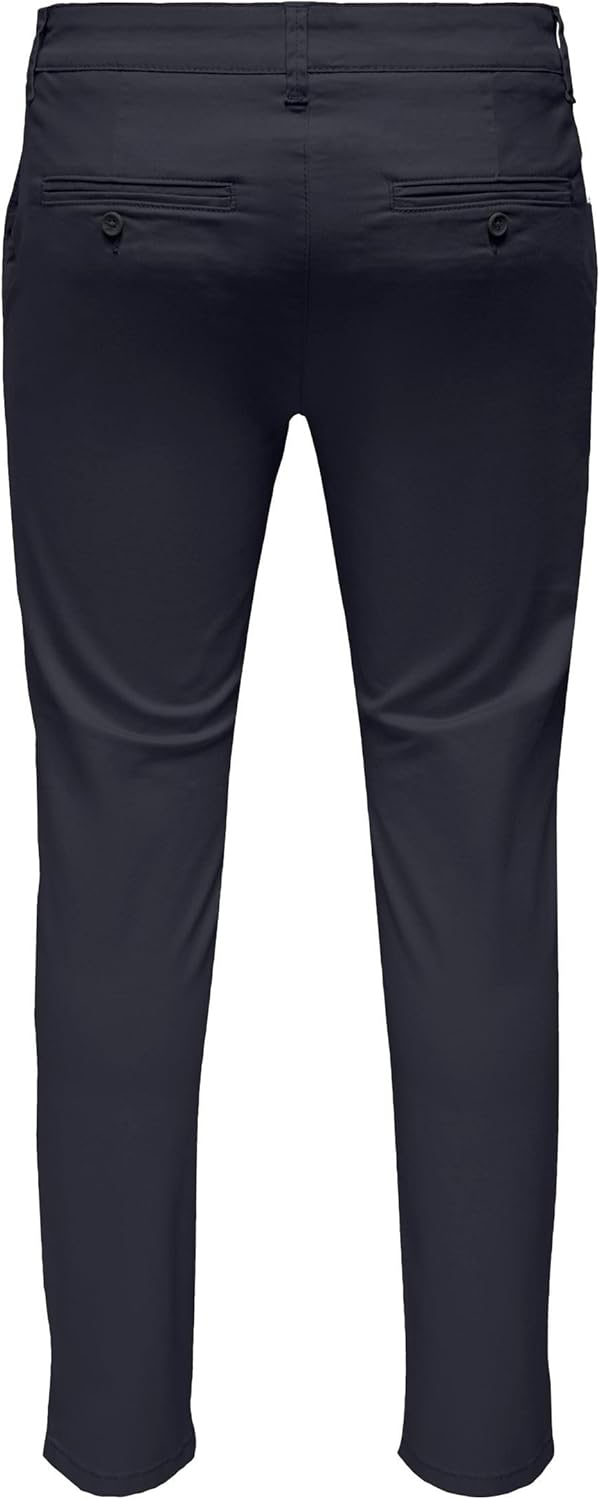 ONLY & SONS Male Chino Hose ONSMARK Slim Fit Chino Hose 28W / 32L Dark Navy, 28W / 32L Dark Navy