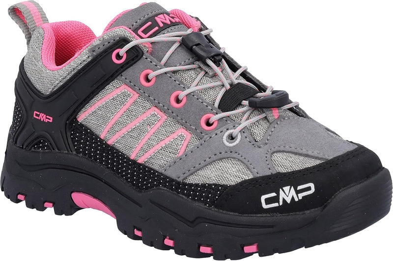 CMP Unisex Kinder Kids Sun Hiking Shoes Trekking-Schuhe 35 EU Zementgrau Fluo Pink Cemento Pink Fluo