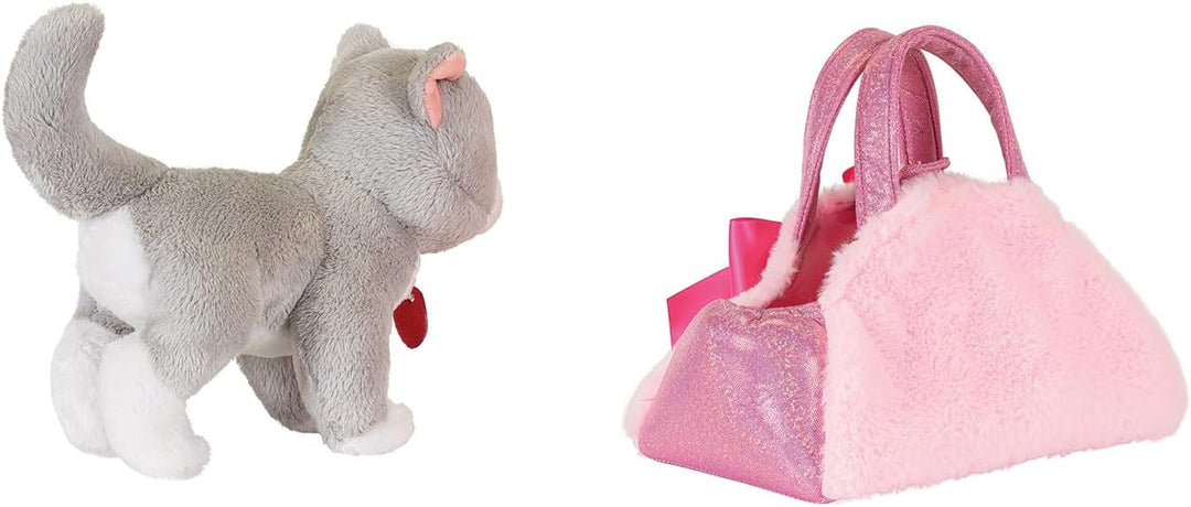 Trudi Katze Pink Fashion Bag Plüsch, Geschenkidee | 15x20x11zm Grösse XS | Fashion Pets | Modell 560