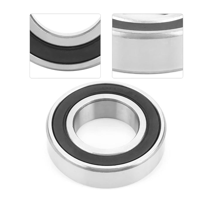 10 Stücke Kugellager, 6005 2RS 25 * 47 * 12mm Rillenkugellager Doppelgeschirmte Kugellager Gummi Ver