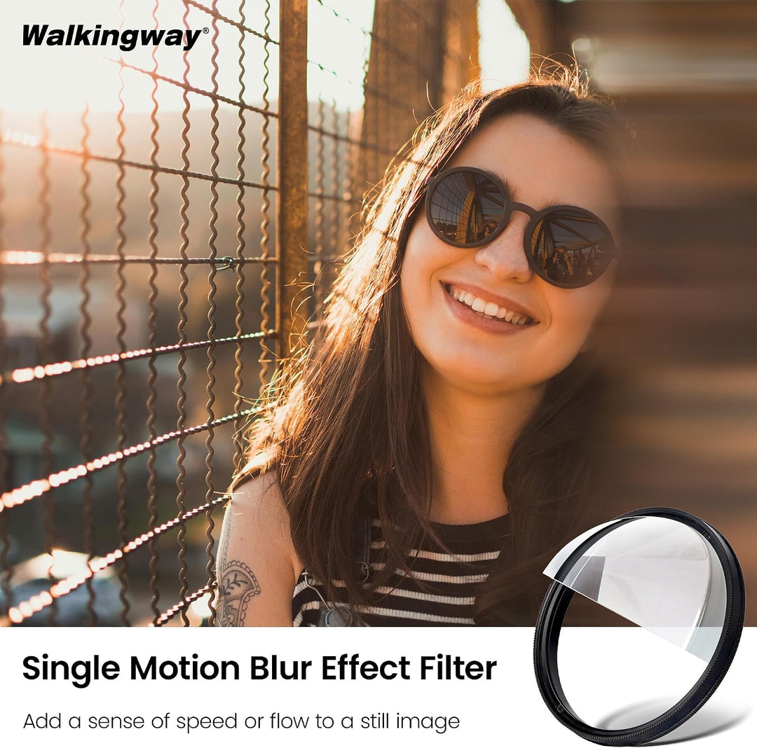 Walking Way Split Super Speed FX 58mm Filter K9 Optikglas Prismenfilter für kreative Fotografie und