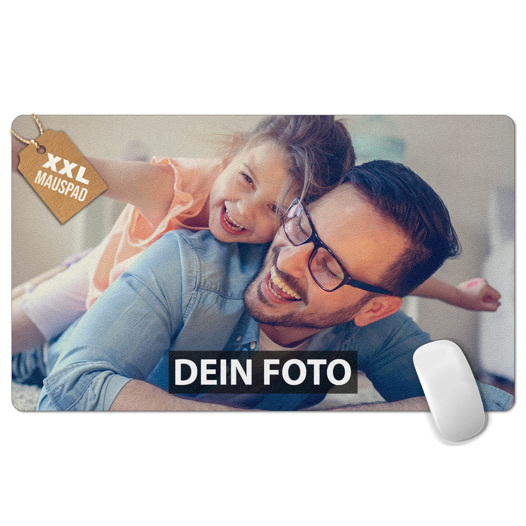 Print Royal PR XXL Mousepad mit Foto und Text selbst gestalten - Gaming Pads, Schreibtischunterlage,