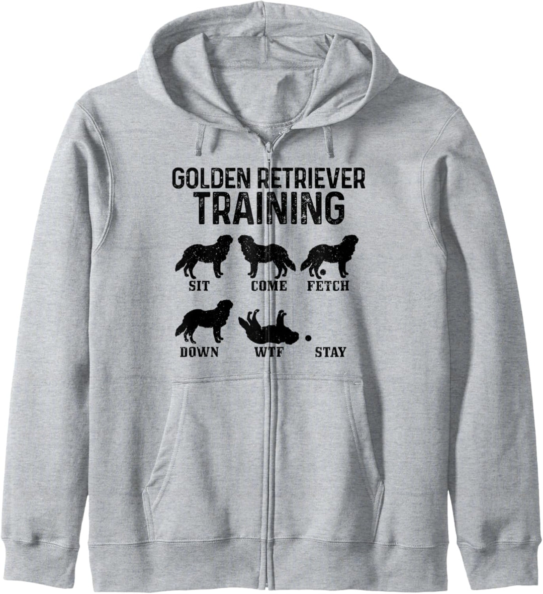 Golden Retriever Training lustiger Hund Golden Retriever Kapuzenjacke