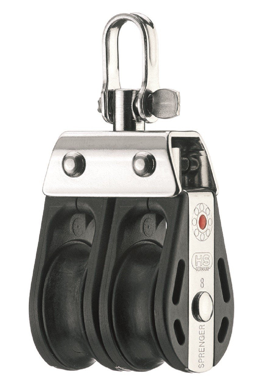 S-Block Kugellager 8 mm - 2 Rollen, Wirbel