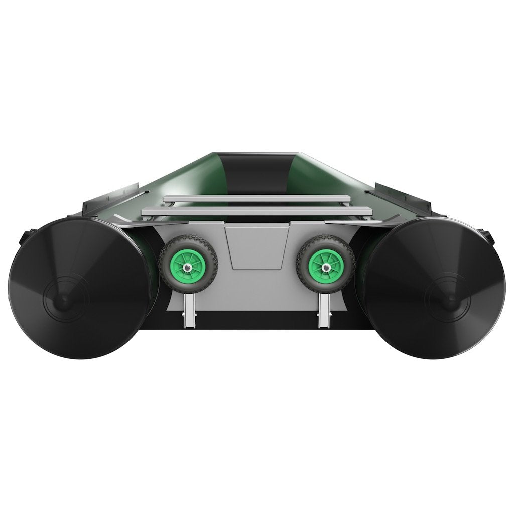 SUPROD Slipräder, Heckräder, Transporträder für Schlauchboot, mit EIN-Hand Bedienfunktion, HD200, Ed