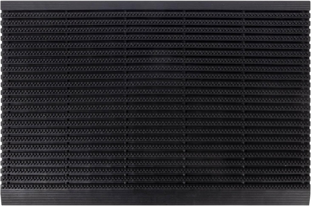 Floordirekt Gummi Fussmatte 75 x 120 cm - Schmutzfangmatte Fussabtreter für aussen und innen - Fussm