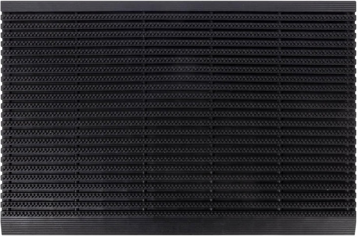 Floordirekt Gummi Fussmatte 75 x 120 cm - Schmutzfangmatte Fussabtreter für aussen und innen - Fussm
