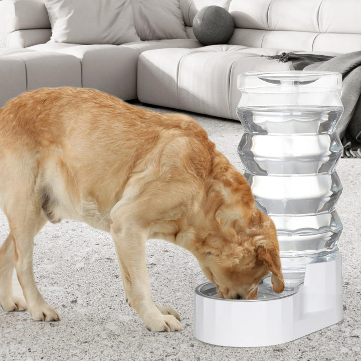 Automatischer 9-Liter-Nassfutterspender für Haustiere, 100% BPA-frei, Schwerkraft-Nassfutterspender