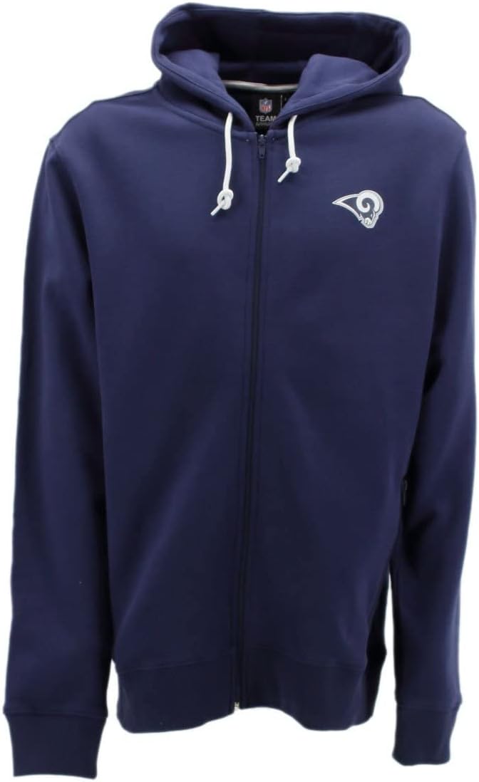Fanatics NFL Los Angeles Rams Herren Kapuzenjacke Hoodie blau 2027MNAV1OSLAR, S