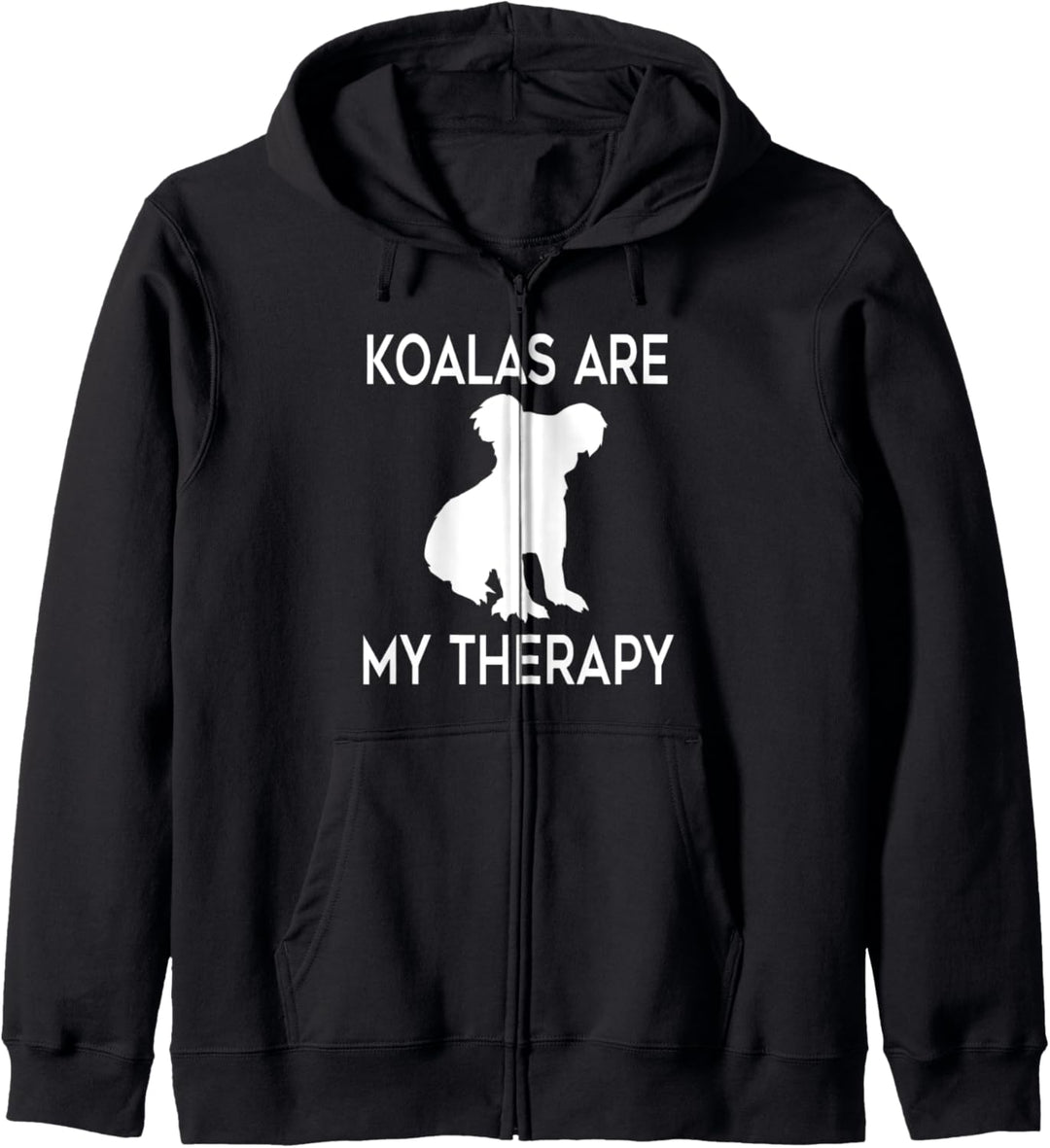 Koalas als Therapie Lustiger australischer Koala-Bär Kapuzenjacke