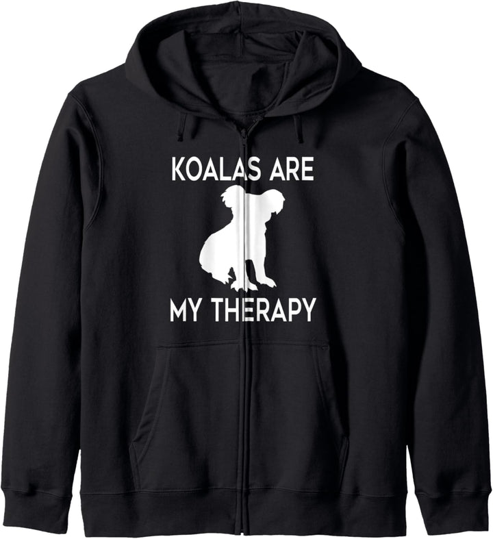 Koalas als Therapie Lustiger australischer Koala-Bär Kapuzenjacke
