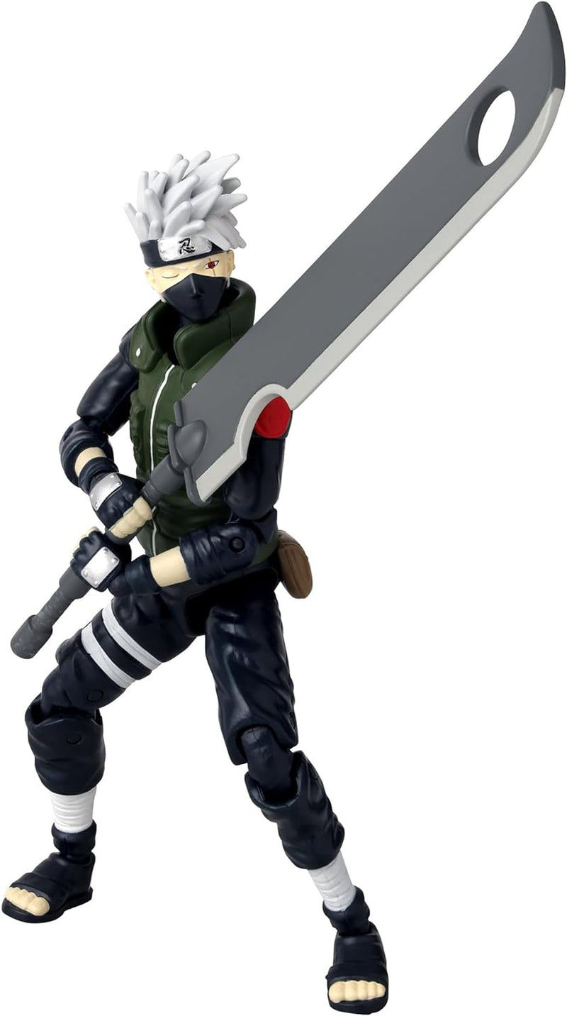 Bandai – Anime Heroes – Naruto Shippuden – Anime-Heldenfiguren 17 cm – Kakashi Hatake (Fourth Great